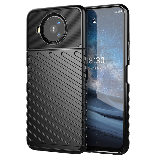 Thunder Series Twill Texture TPU Protection Case for Nokia 8.3 5G