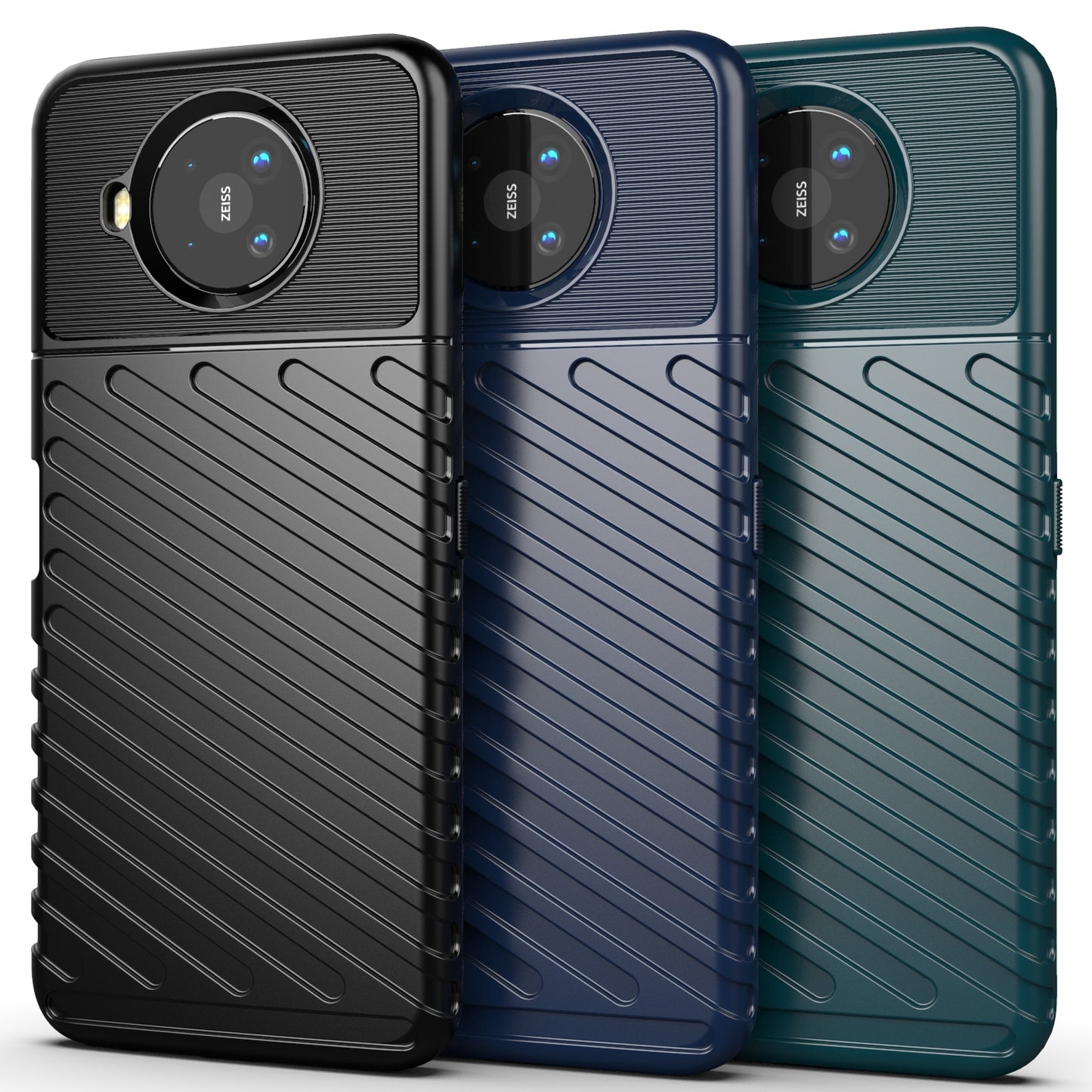 Thunder Series Twill Texture TPU Protection Case for Nokia 8.3 5G