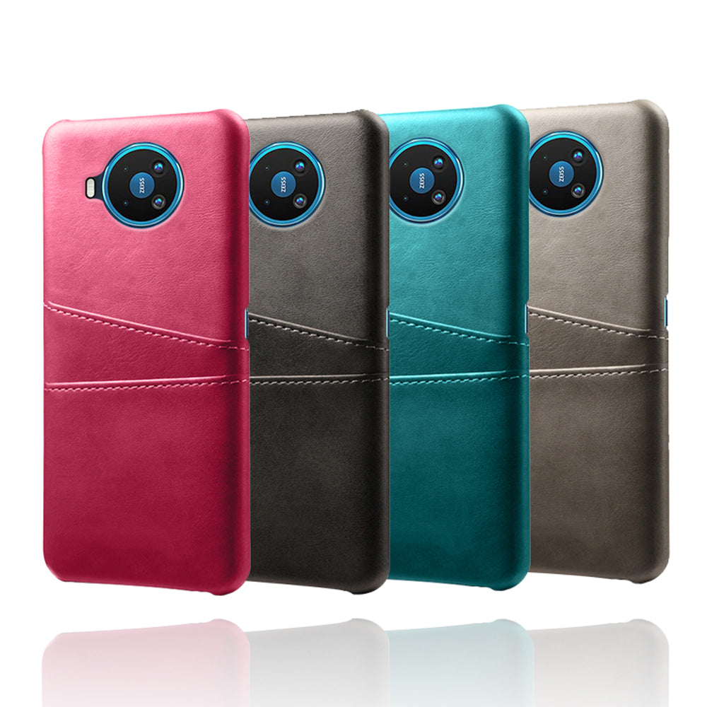 KSQ PU Leather Coated PC Protective Shell for Nokia 8.3 5G