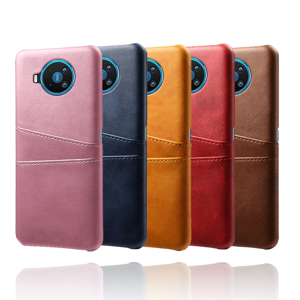 KSQ PU Leather Coated PC Protective Shell for Nokia 8.3 5G