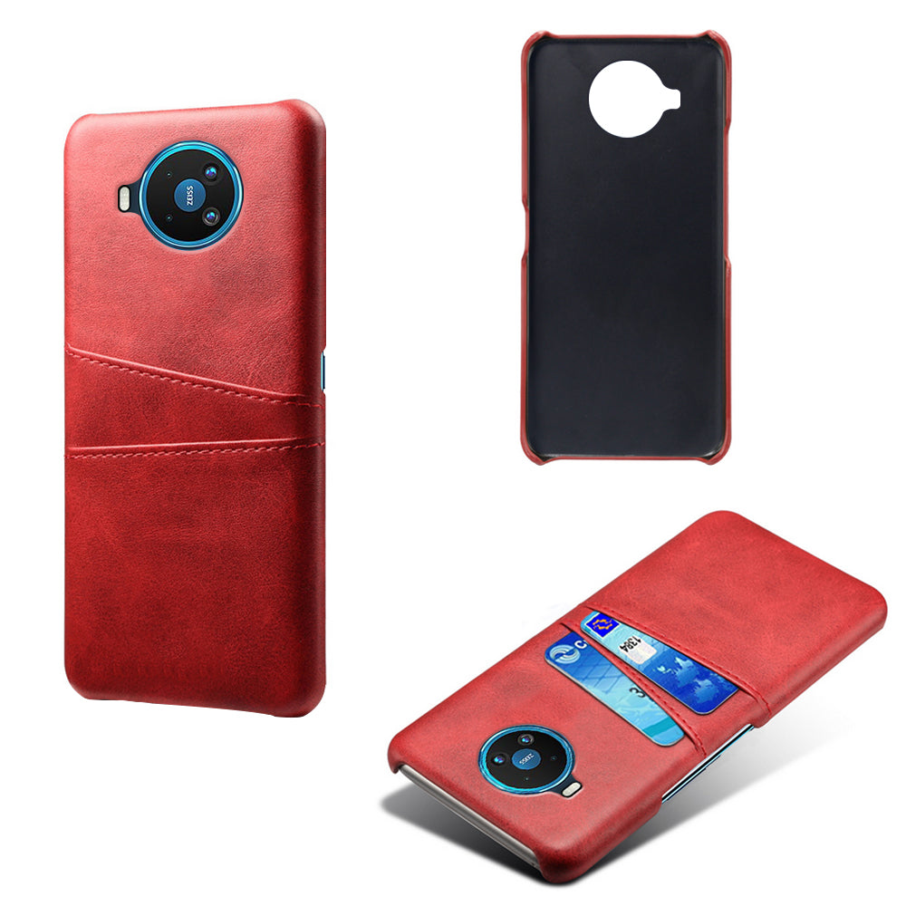 KSQ PU Leather Coated PC Protective Shell for Nokia 8.3 5G