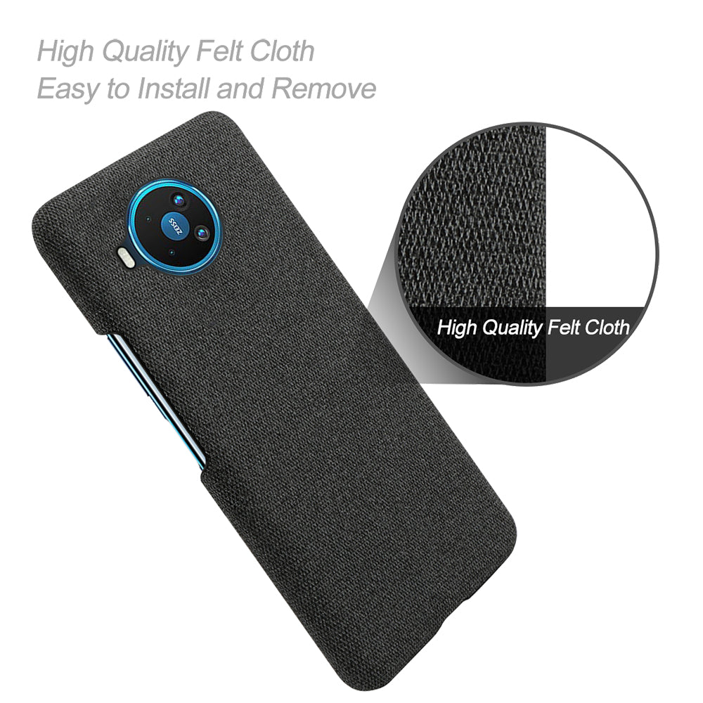 Cloth Texture Hard PC Shell for Nokia 8.3 5G