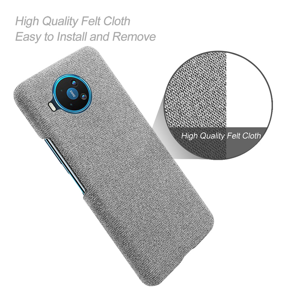Cloth Texture Hard PC Shell for Nokia 8.3 5G