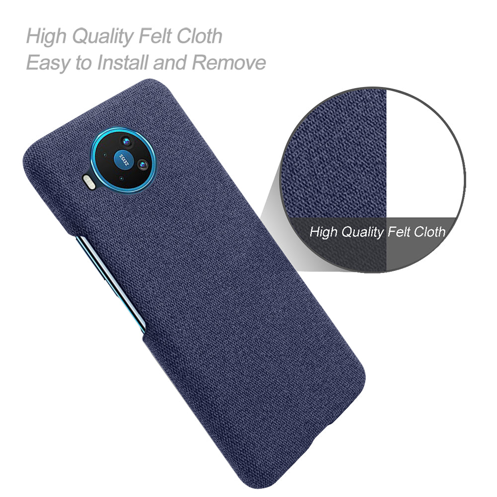 Cloth Texture Hard PC Shell for Nokia 8.3 5G