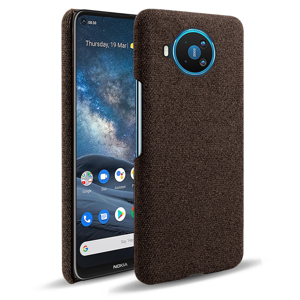 Cloth Texture Hard PC Shell for Nokia 8.3 5G