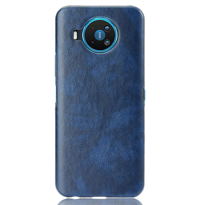 Litchi Skin Leather Coated PC Phone Shell for Nokia 8.3 5G