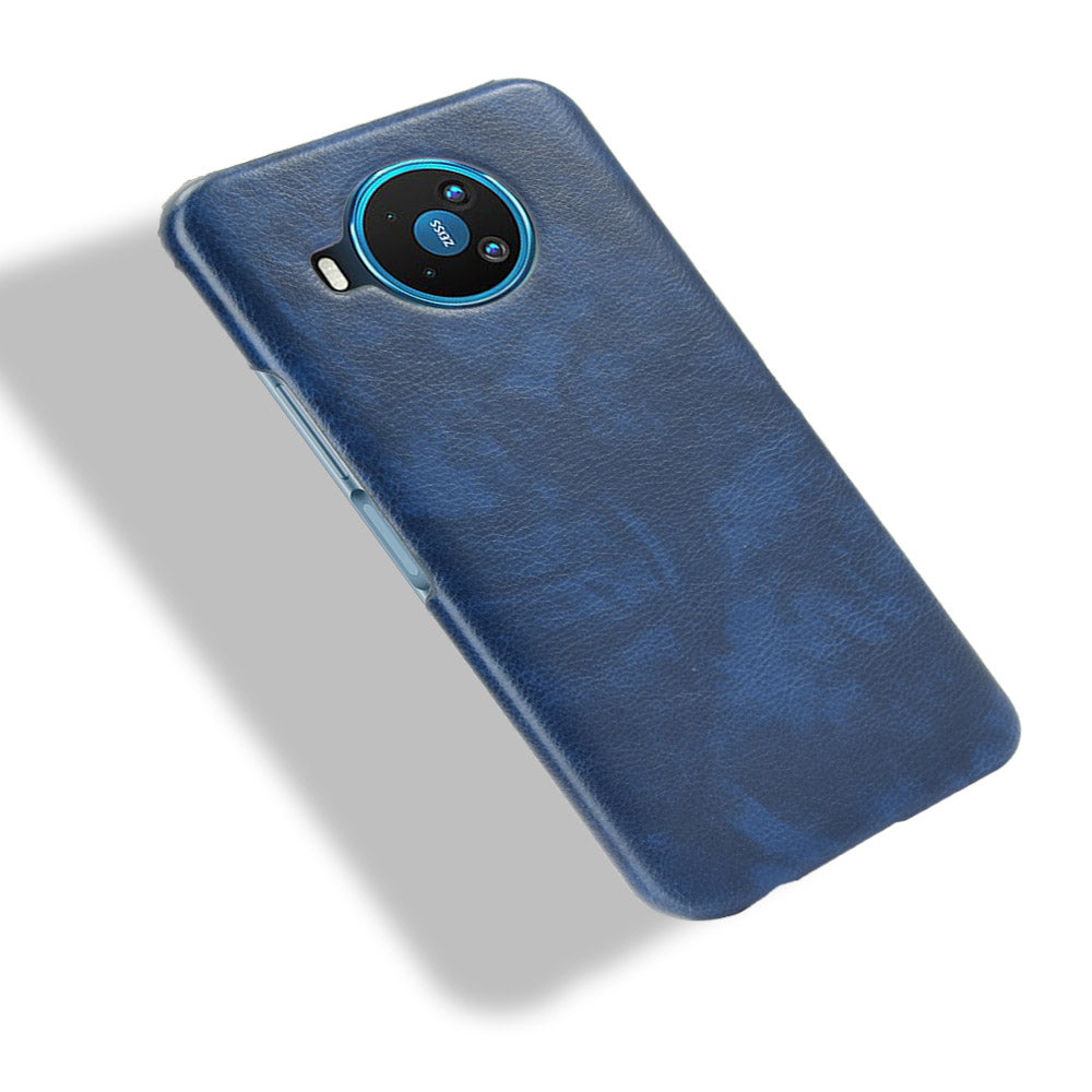 Litchi Skin Leather Coated PC Phone Shell for Nokia 8.3 5G