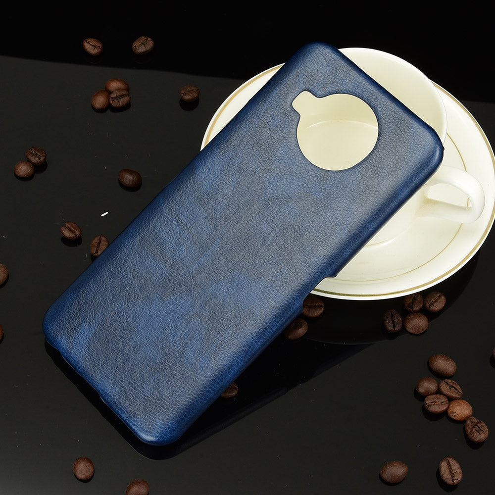 Litchi Skin Leather Coated PC Phone Shell for Nokia 8.3 5G