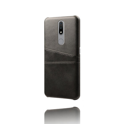 KSQ PU Leather Coated Hard PC Phone Cover for Nokia 2.4