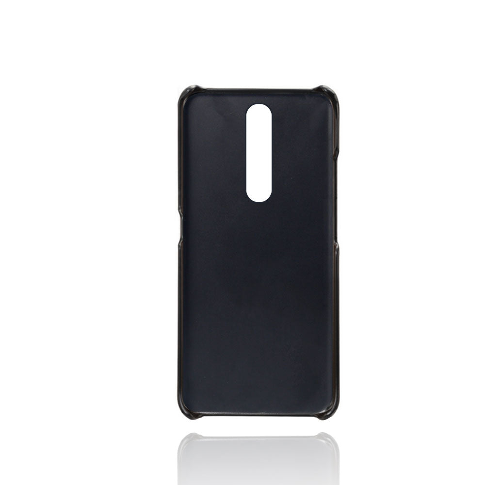 KSQ PU Leather Coated Hard PC Phone Cover for Nokia 2.4