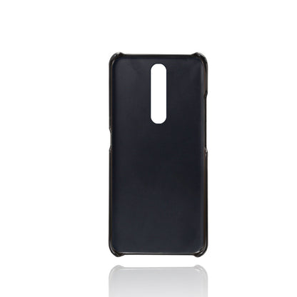 KSQ PU Leather Coated Hard PC Phone Cover for Nokia 2.4