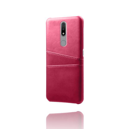 KSQ PU Leather Coated Hard PC Phone Cover for Nokia 2.4