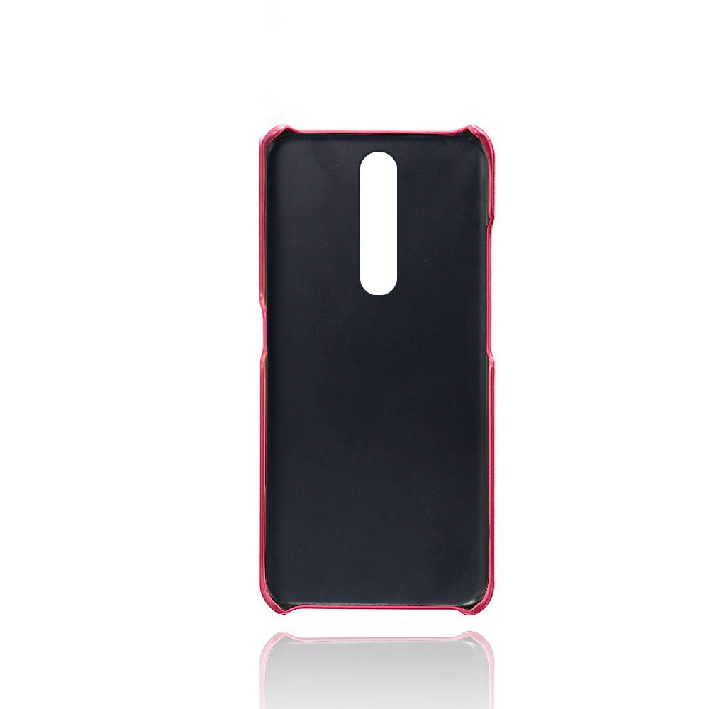 KSQ PU Leather Coated Hard PC Phone Cover for Nokia 2.4