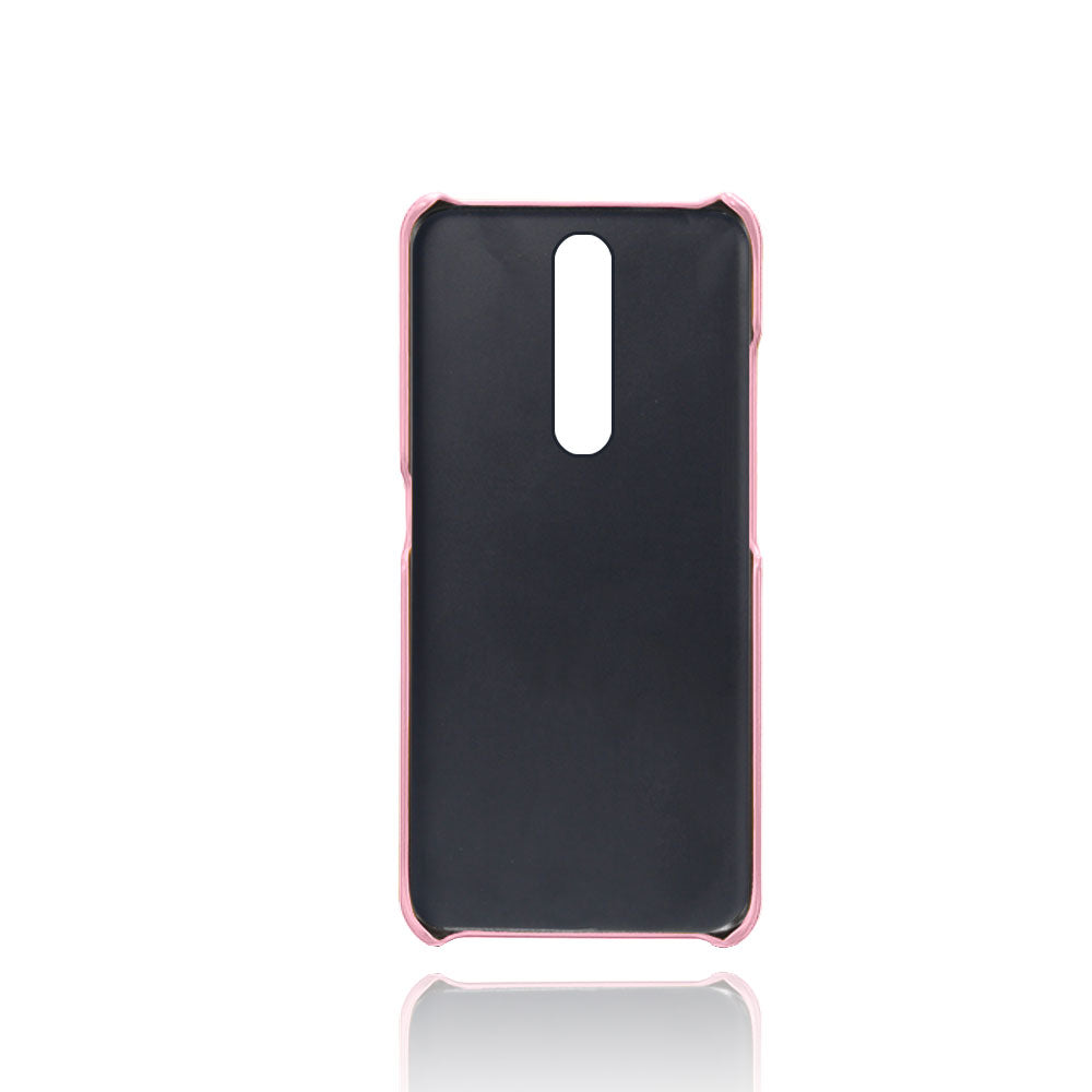 KSQ PU Leather Coated Hard PC Phone Cover for Nokia 2.4