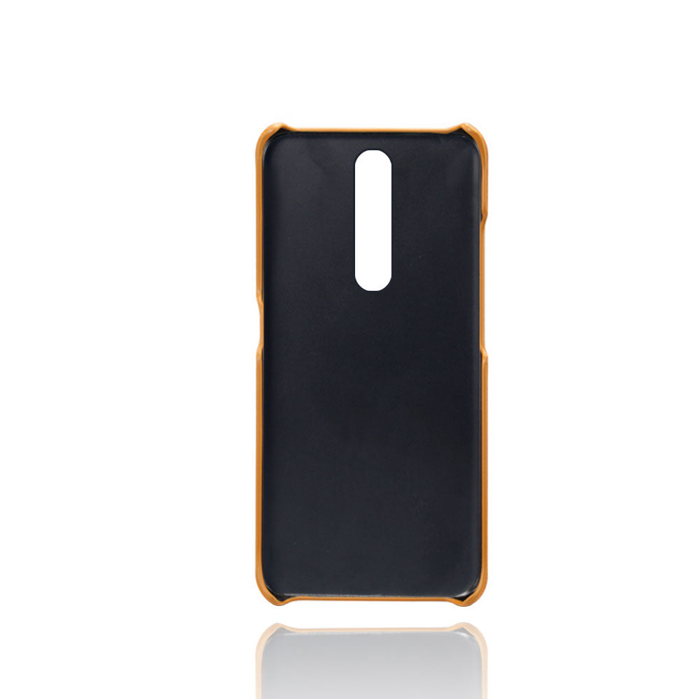 KSQ PU Leather Coated Hard PC Phone Cover for Nokia 2.4