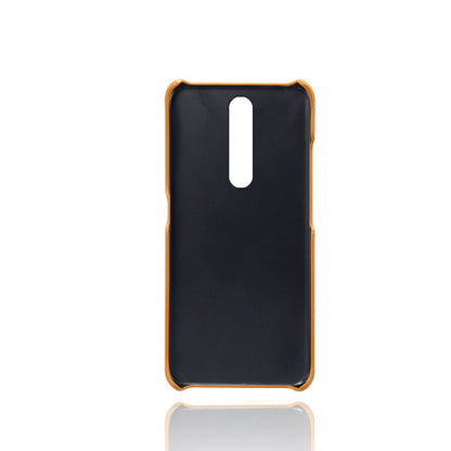 KSQ PU Leather Coated Hard PC Phone Cover for Nokia 2.4
