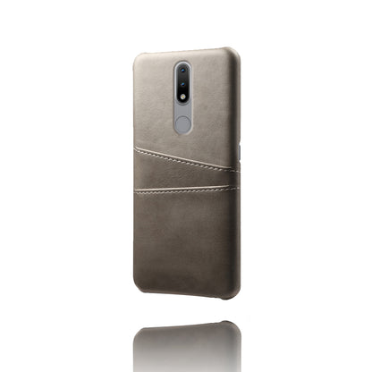 KSQ PU Leather Coated Hard PC Phone Cover for Nokia 2.4