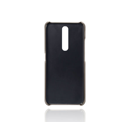 KSQ PU Leather Coated Hard PC Phone Cover for Nokia 2.4