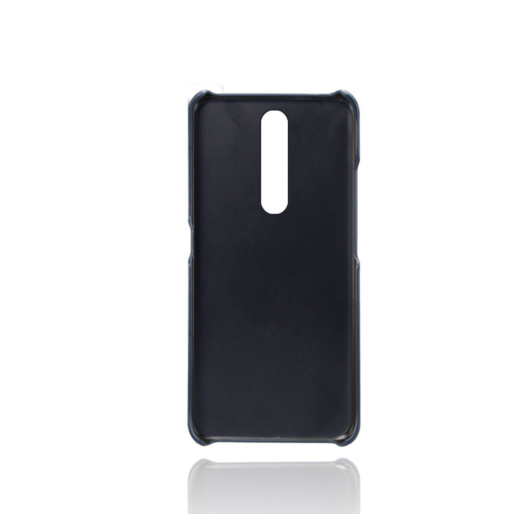 KSQ PU Leather Coated Hard PC Phone Cover for Nokia 2.4