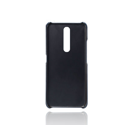 KSQ PU Leather Coated Hard PC Phone Cover for Nokia 2.4