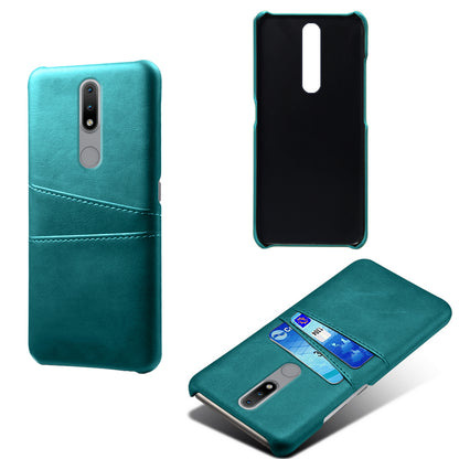 KSQ PU Leather Coated Hard PC Phone Cover for Nokia 2.4