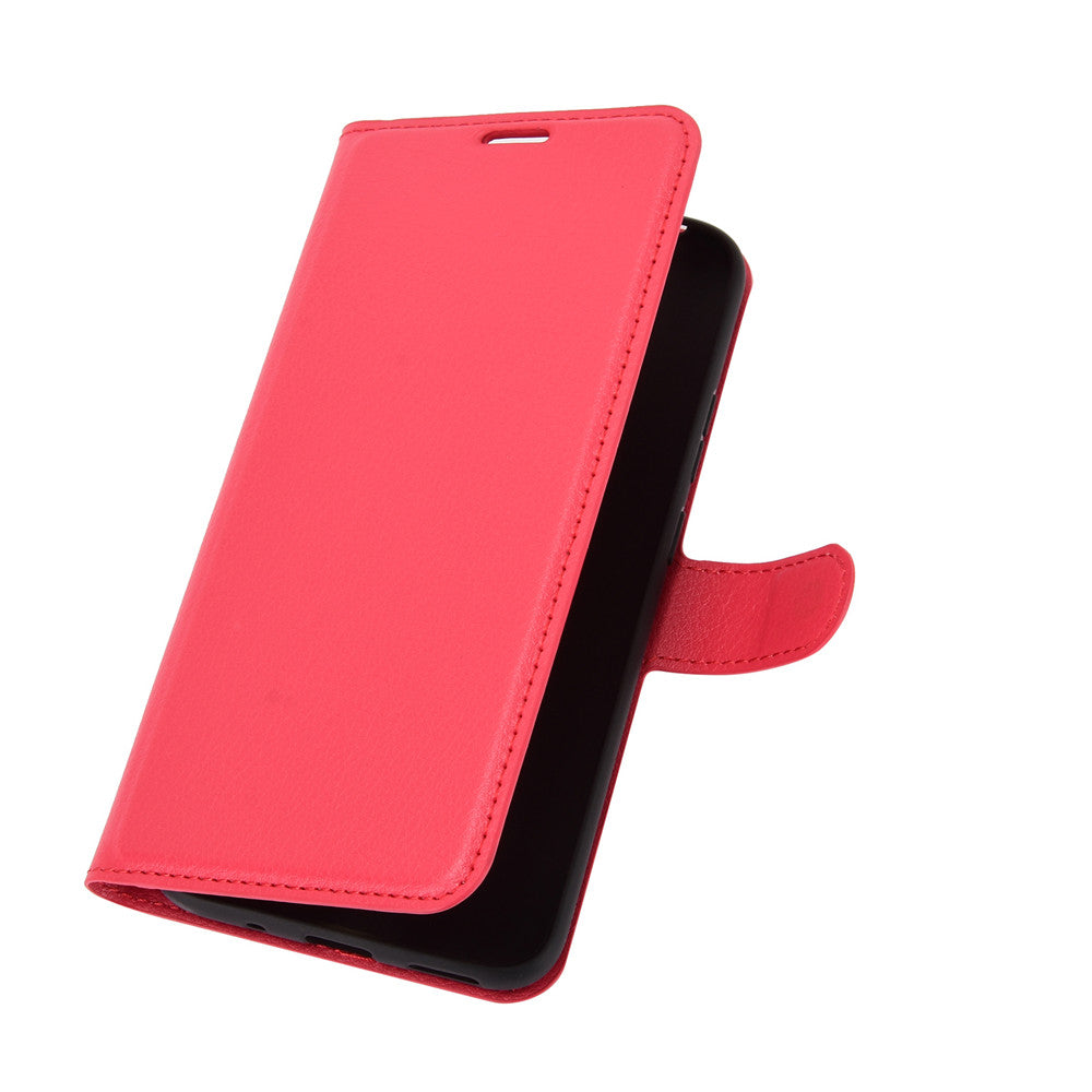 Litchi Grain Wallet Stand Leather Flip Protection Case for Nokia 3.4