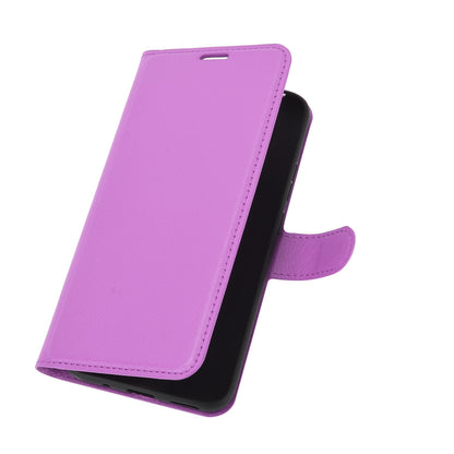 Litchi Grain Wallet Stand Leather Flip Protection Case for Nokia 3.4