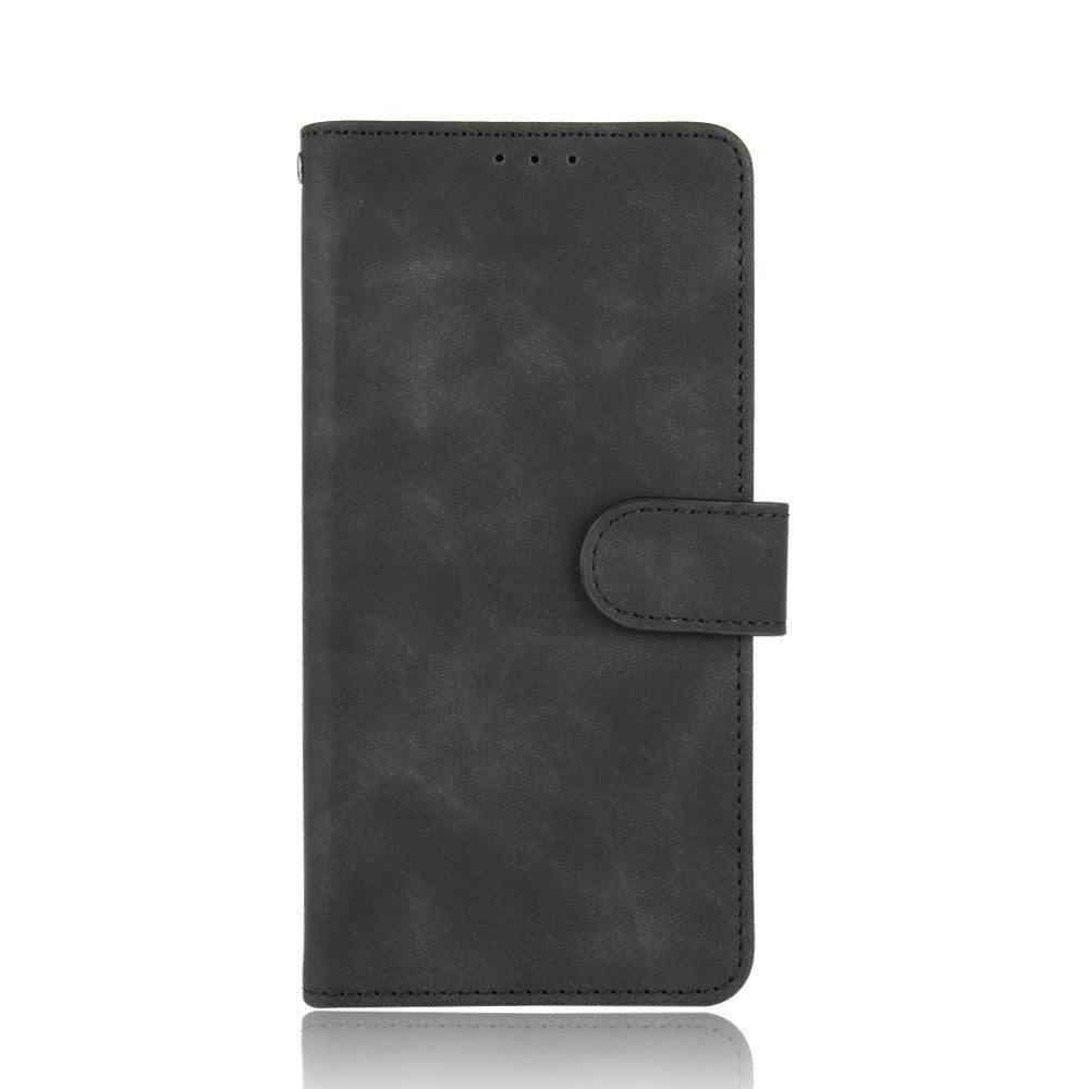 Skin-touch PU Leather Wallet Cell Phone Case for Nokia 2.4