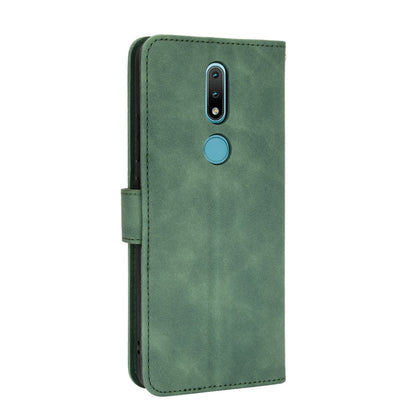Skin-touch PU Leather Wallet Cell Phone Case for Nokia 2.4