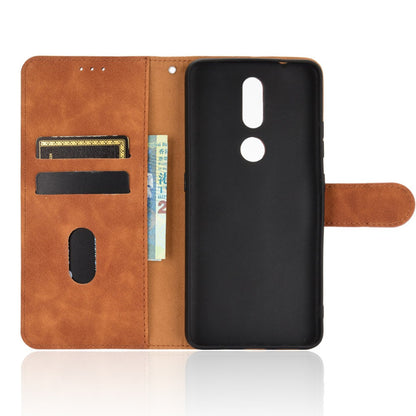 Skin-touch PU Leather Wallet Cell Phone Case for Nokia 2.4