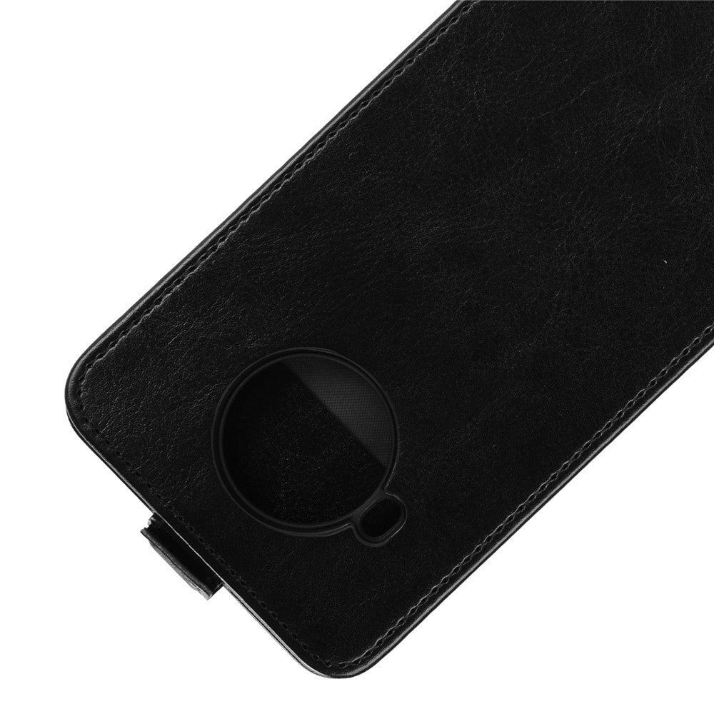 Vertical Flip Crazy Horse Texture with Card Holder Leather Cover for Nokia 8.3 5G