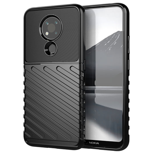 Thunder Series Twill Texture TPU Mobile Phone Case for Nokia 3.4