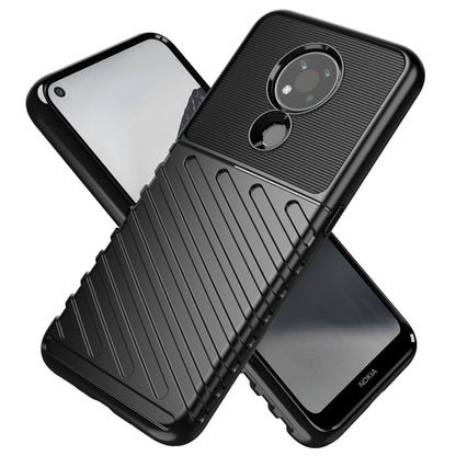 Thunder Series Twill Texture TPU Mobile Phone Case for Nokia 3.4