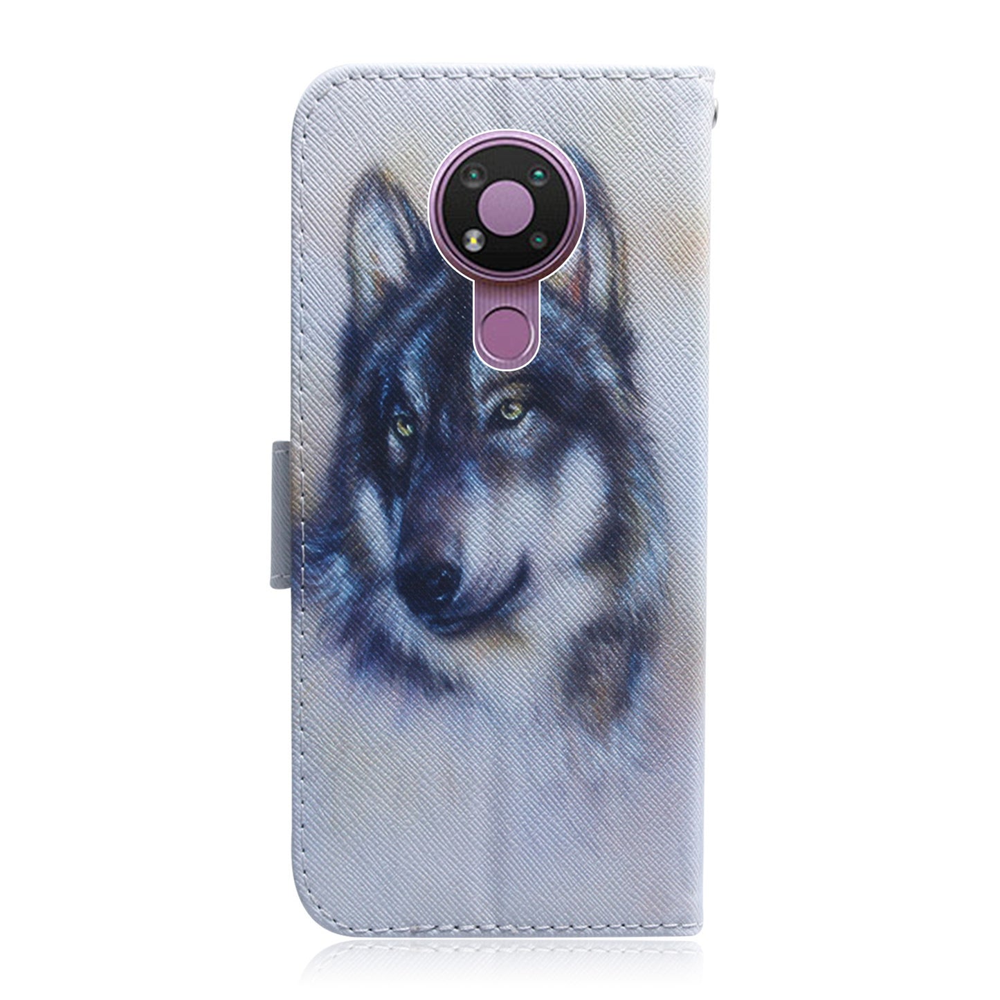 Pattern Printing PU Leather Wallet Stand Cover Case for Nokia 3.4