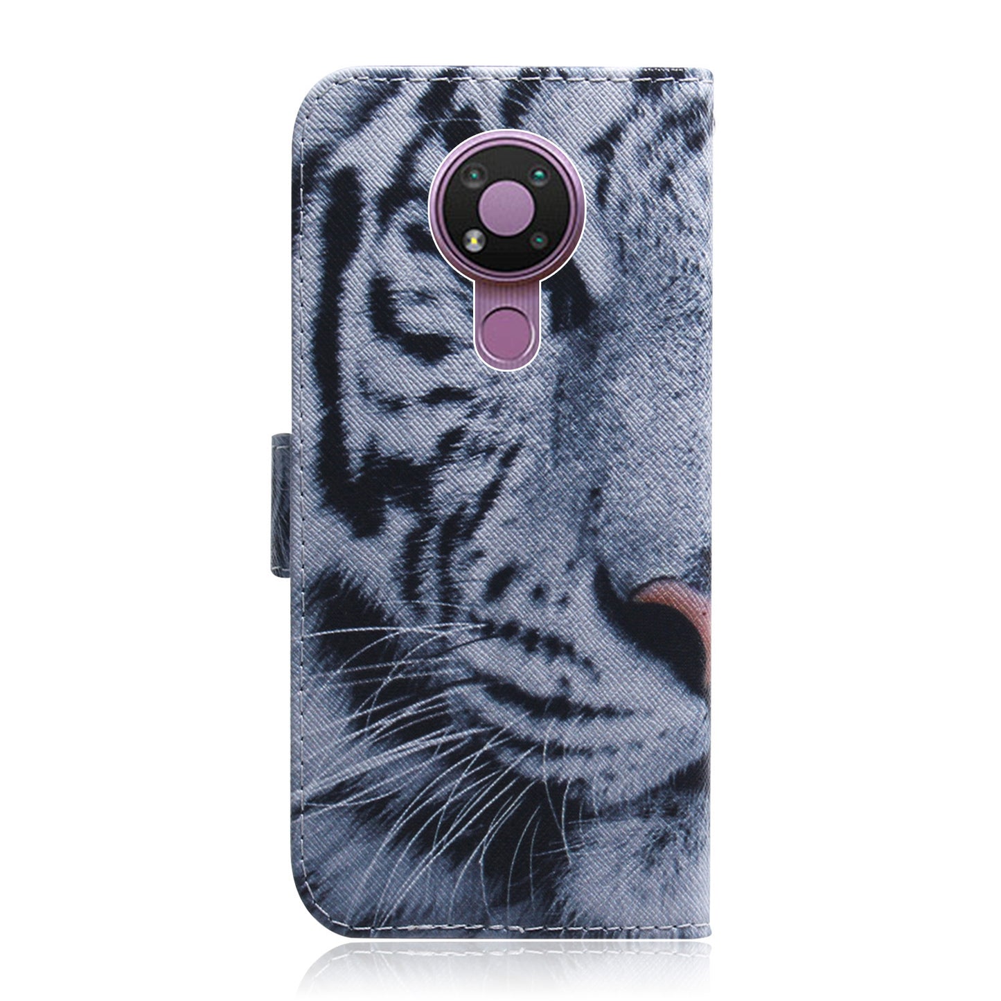 Pattern Printing PU Leather Wallet Stand Cover Case for Nokia 3.4