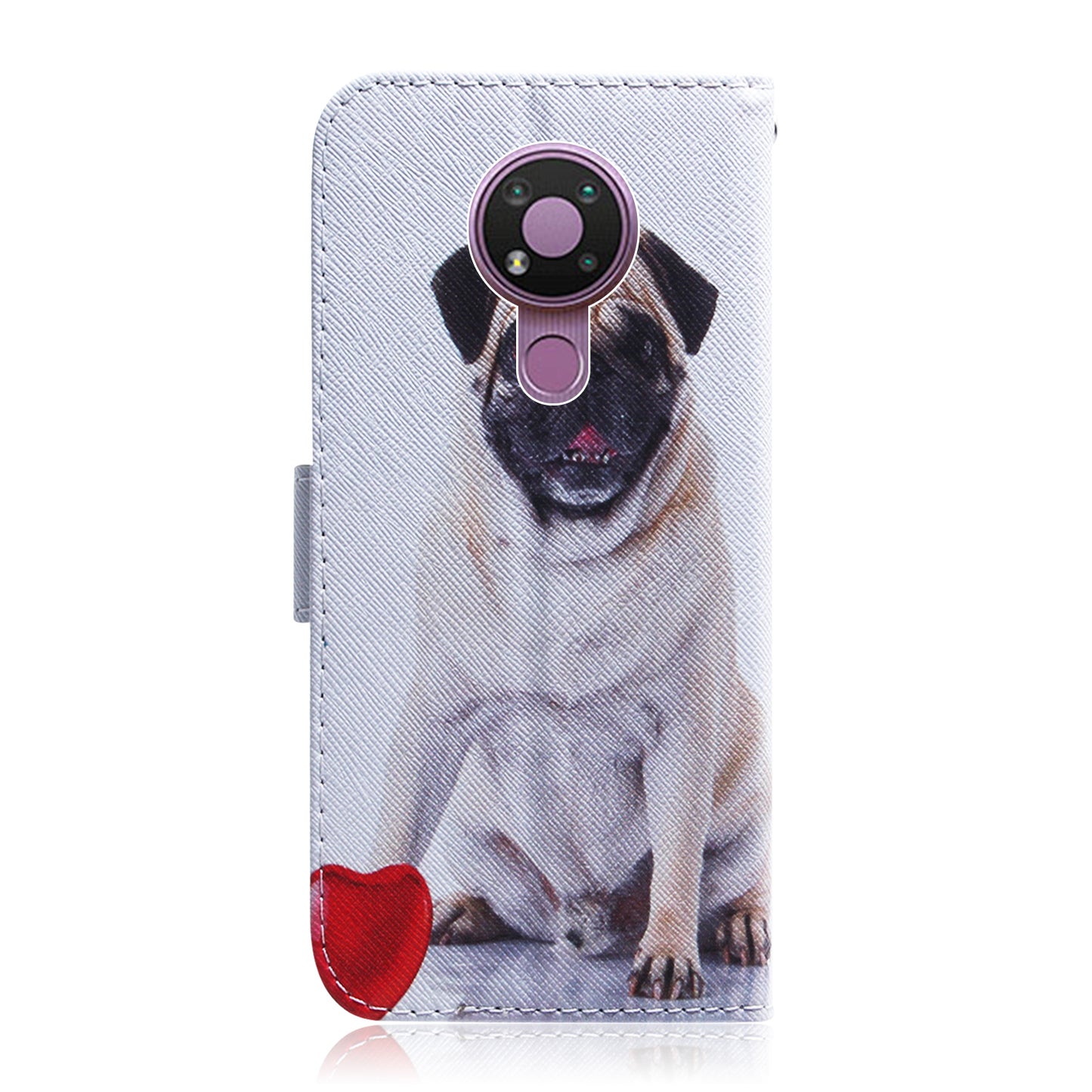Pattern Printing PU Leather Wallet Stand Cover Case for Nokia 3.4
