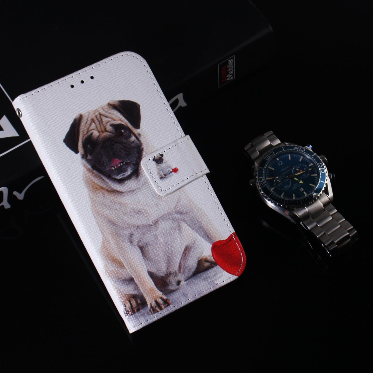 Pattern Printing PU Leather Wallet Stand Cover Case for Nokia 3.4