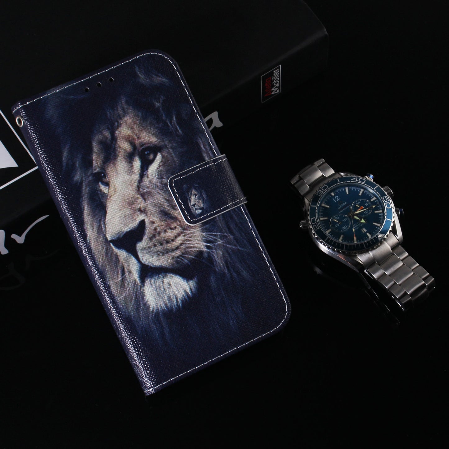 Pattern Printing PU Leather Wallet Stand Cover Case for Nokia 3.4