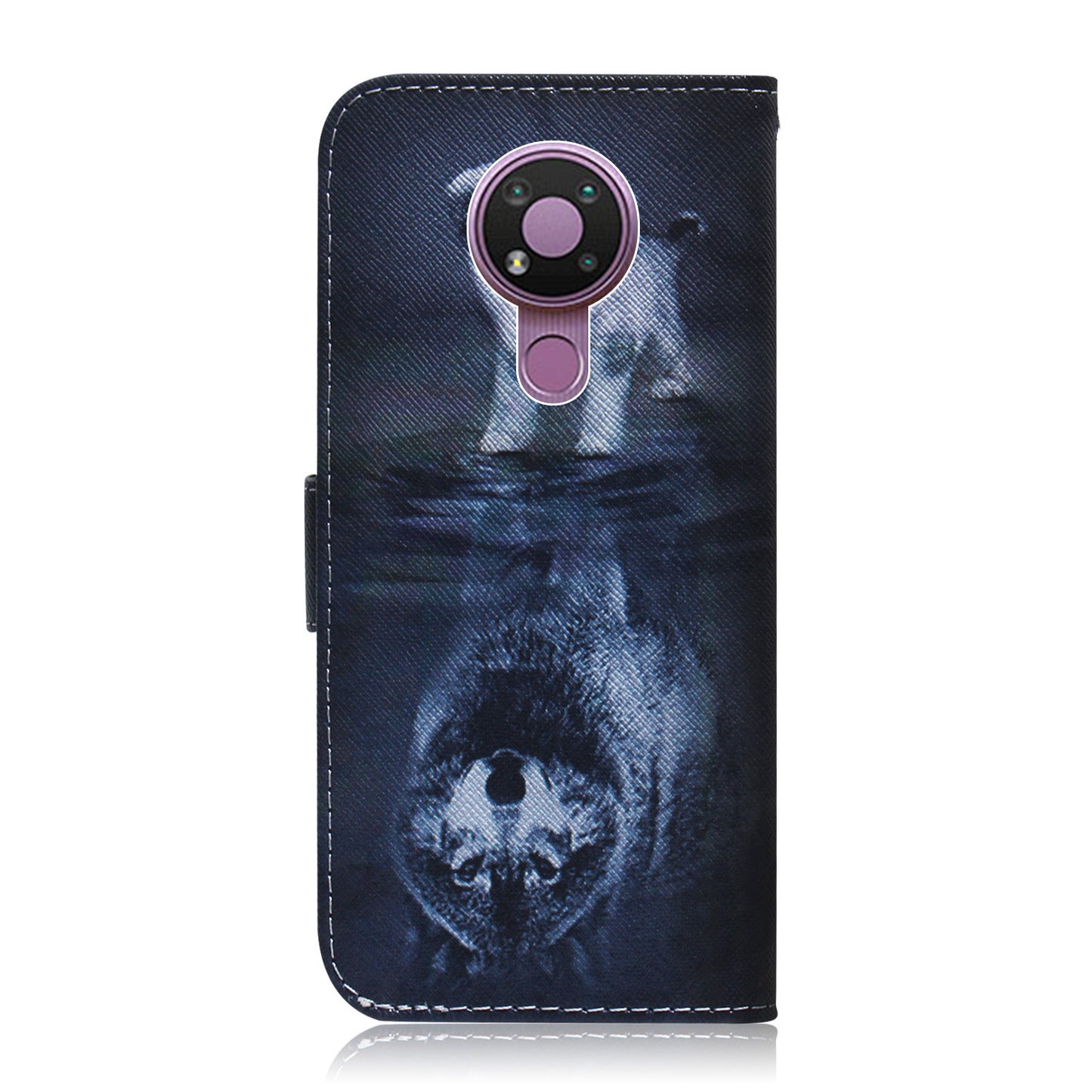 Pattern Printing PU Leather Wallet Stand Cover Case for Nokia 3.4