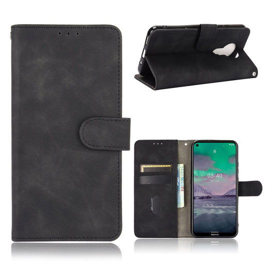 Delicate PU Leather Wallet Cell Phone Case for Nokia 3.4