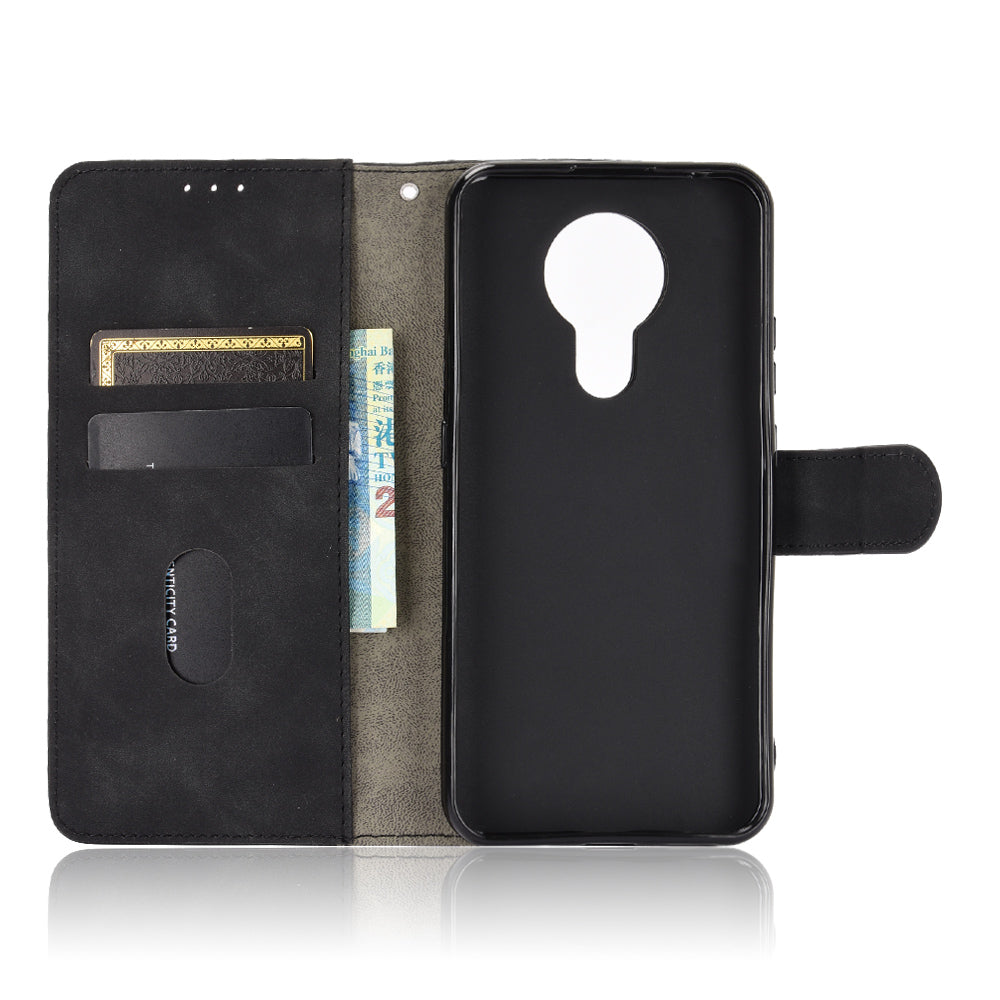 Delicate PU Leather Wallet Cell Phone Case for Nokia 3.4