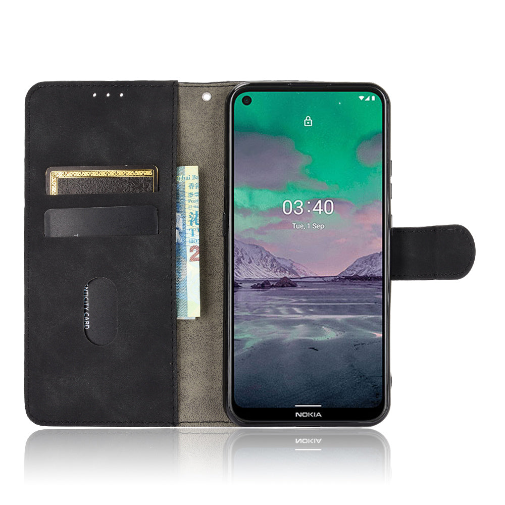 Delicate PU Leather Wallet Cell Phone Case for Nokia 3.4