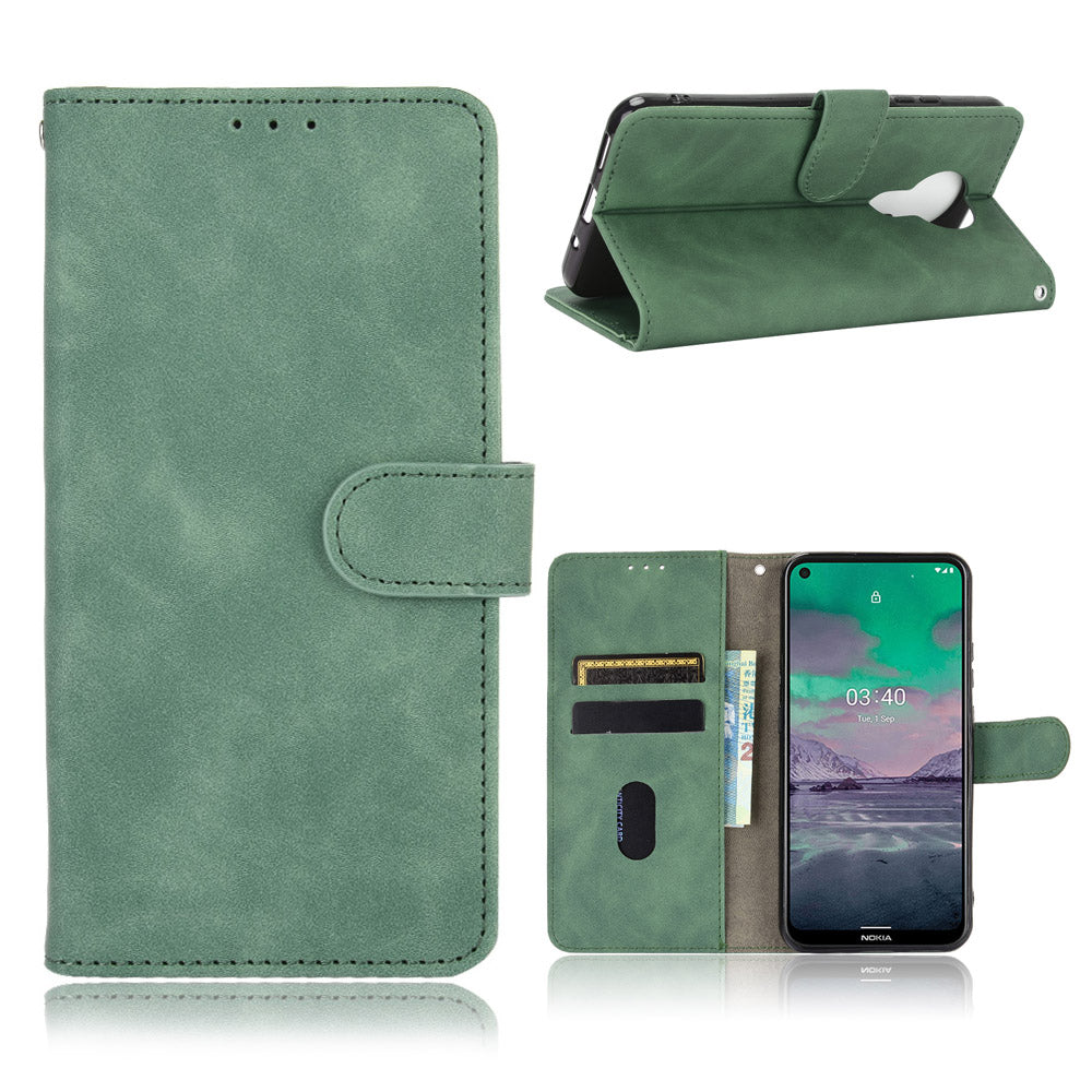 Delicate PU Leather Wallet Cell Phone Case for Nokia 3.4