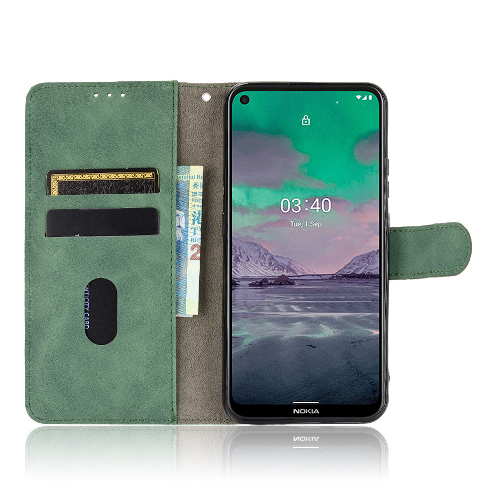 Delicate PU Leather Wallet Cell Phone Case for Nokia 3.4