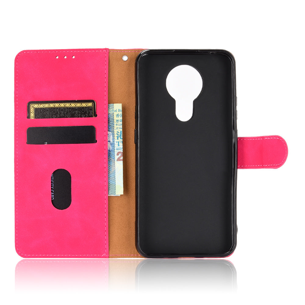 Delicate PU Leather Wallet Cell Phone Case for Nokia 3.4
