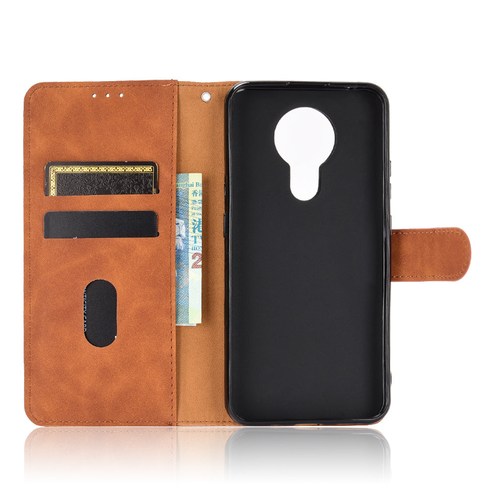 Delicate PU Leather Wallet Cell Phone Case for Nokia 3.4