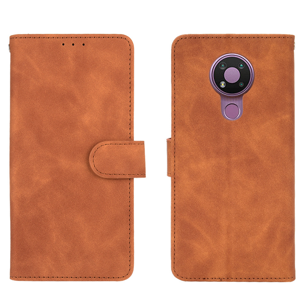 Delicate PU Leather Wallet Cell Phone Case for Nokia 3.4