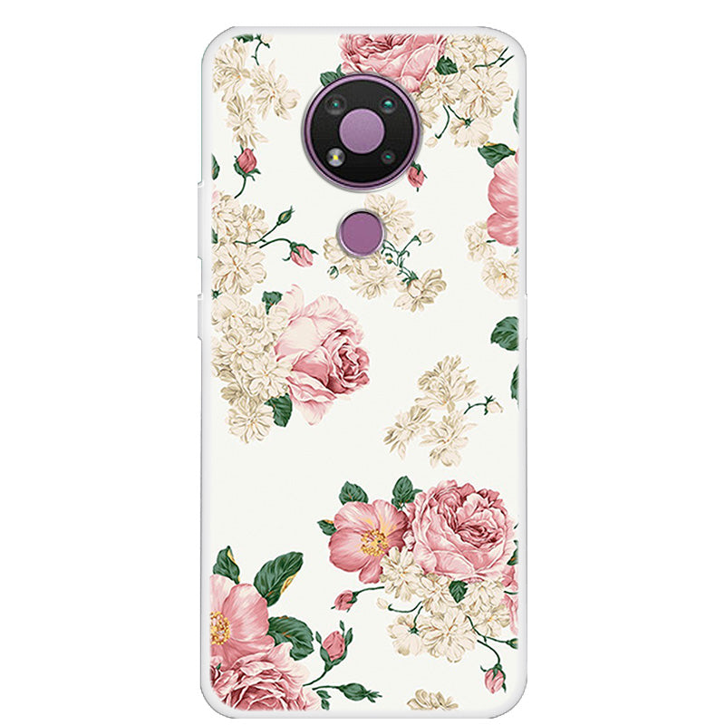 Pattern Printing TPU Cell Phone Cover Case for Nokia 3.4
