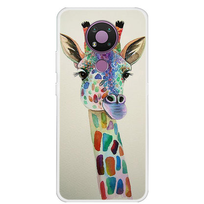 Pattern Printing TPU Cell Phone Cover Case for Nokia 3.4