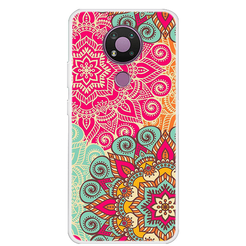Pattern Printing TPU Cell Phone Cover Case for Nokia 3.4